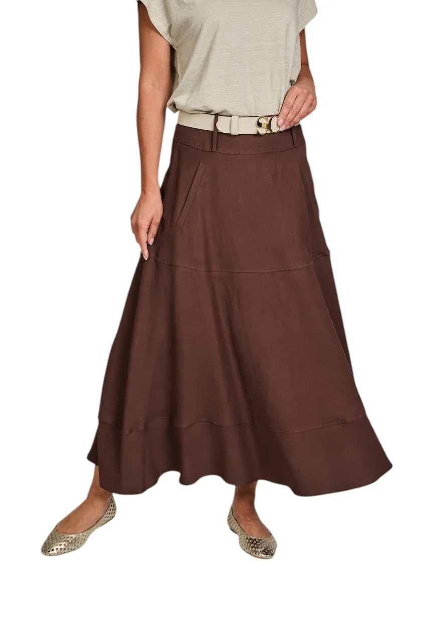 Antonelli rok dames chocolat Joel Q9904-935-240