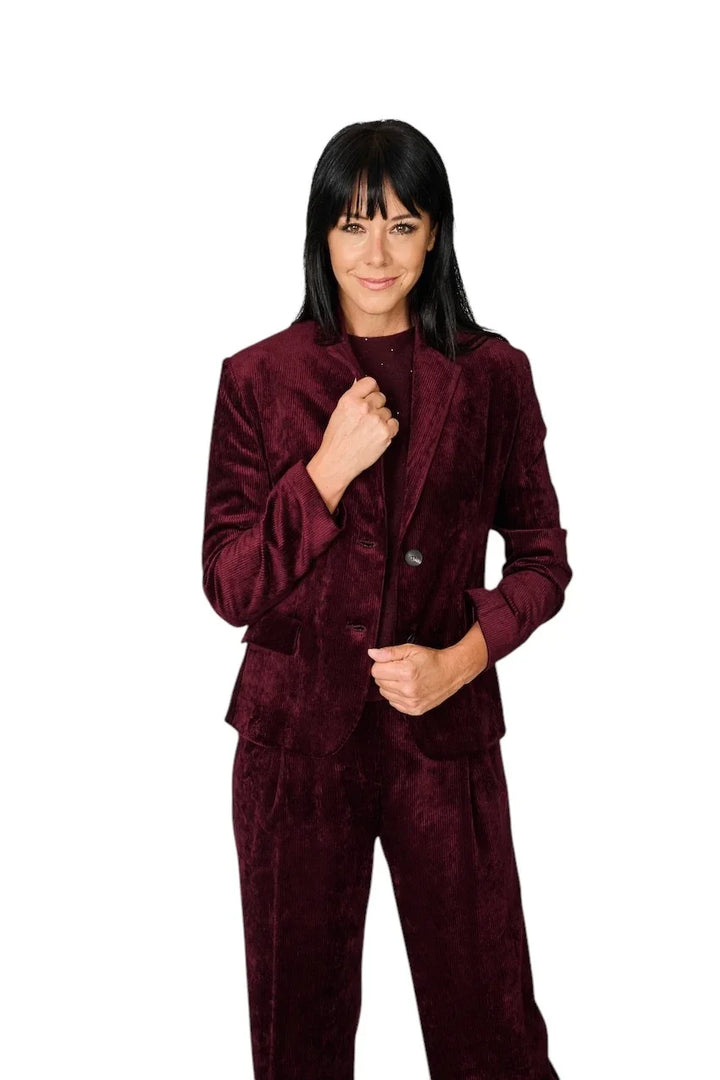 Antonelli vest dames bordeaux Eraclito 362C 536