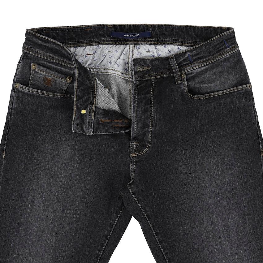 Atelier Noterman jeans heren zwart ATN01S-A120-2045-101