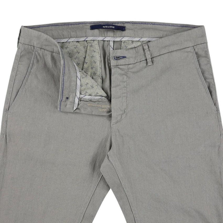 Atelier Noterman sportieve broek heren grijs ATN05-A84-1762-837