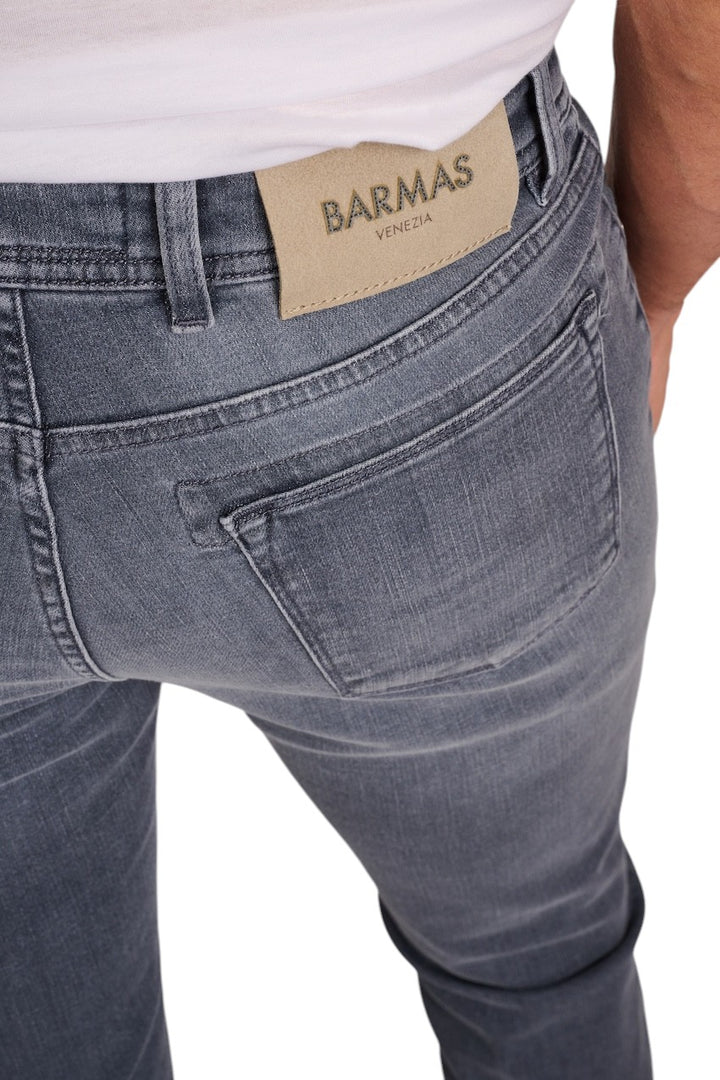 Barmas Venezia jeans heren grijs DEAN-58 B145.L197