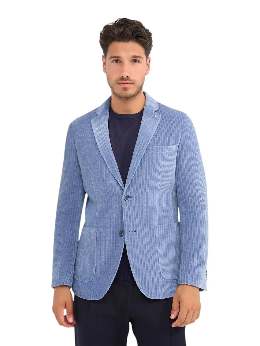 Blue Industry vest heren blauw JBIW26-M14 BLUE