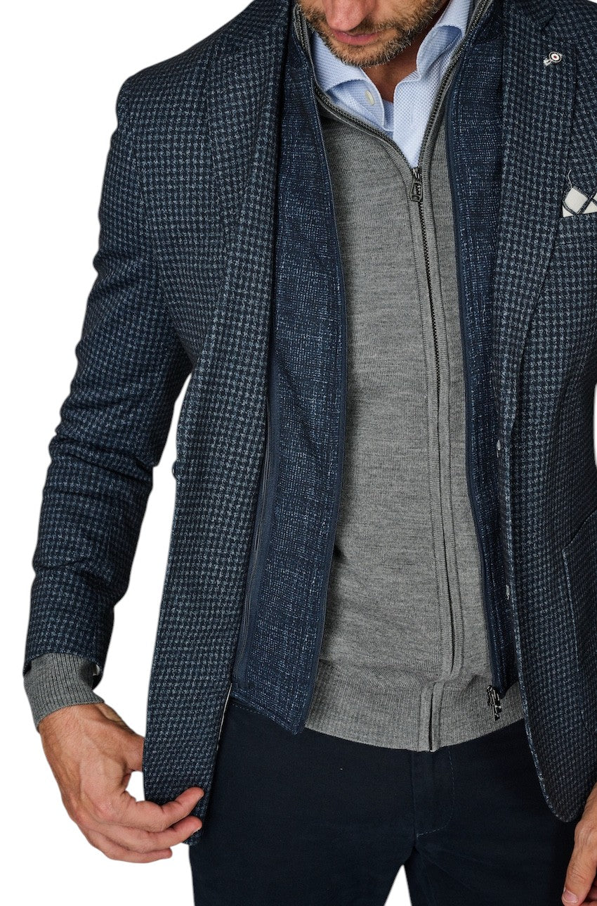 Blue Industry vest heren marine