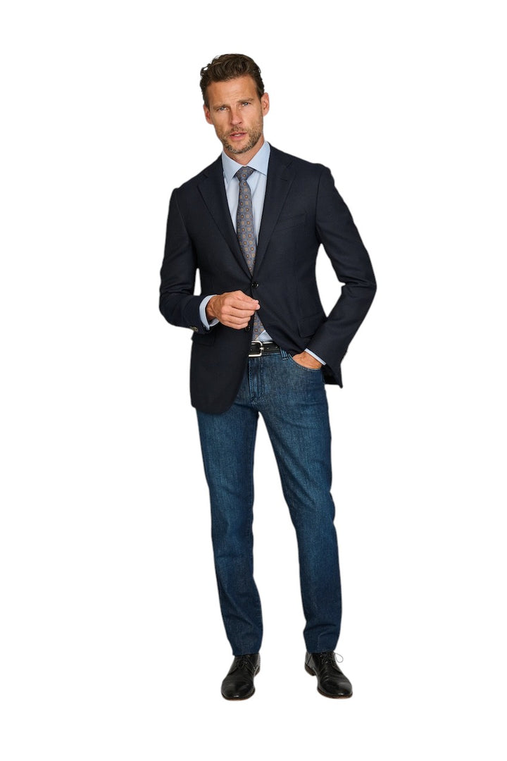 Corneliani vest men navy