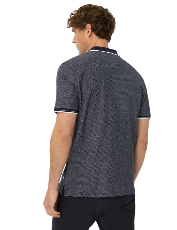 Brax Men polo shirt short sleeves men's navy Patrick