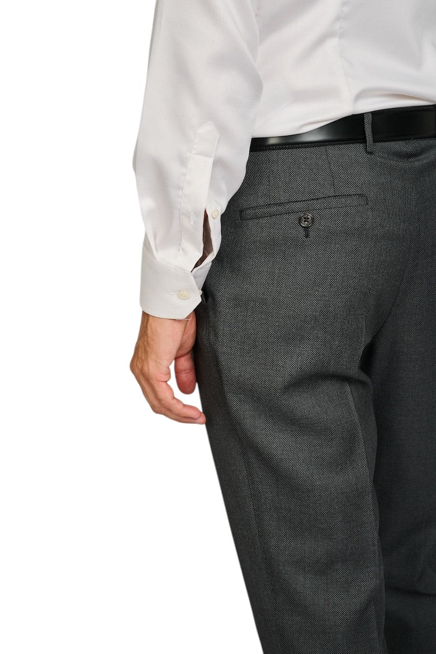 Eton camisa manga larga de hombre beige slim