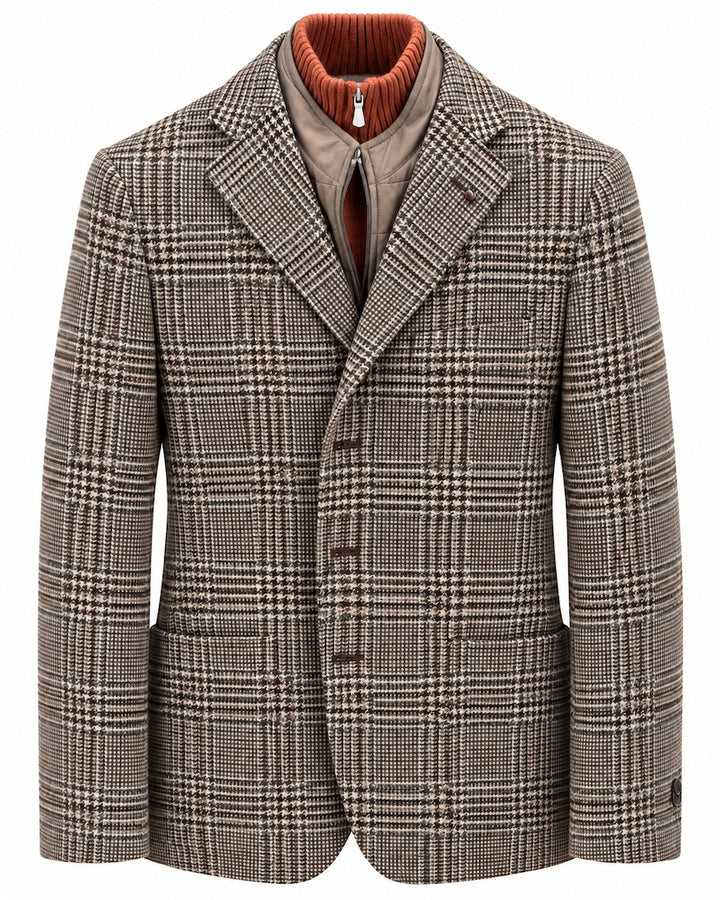 CC Collection Corneliani men's blazer brown, front product view
