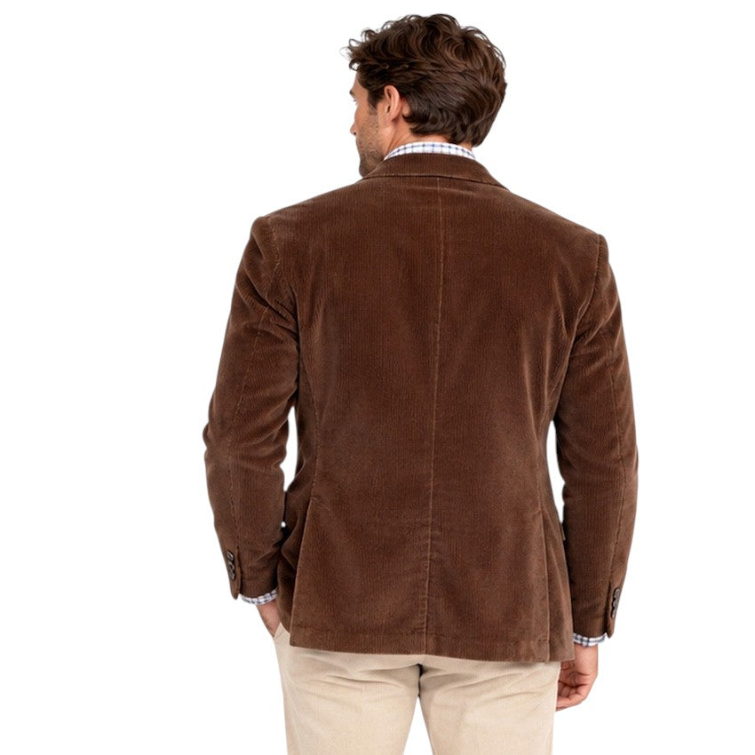 Cc Collection Corneliani vest heren bruin 28XZ23-2A68502-030