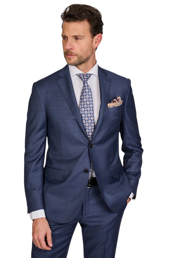 Corneliani kostuum heren blauw 257222-2517087-005
