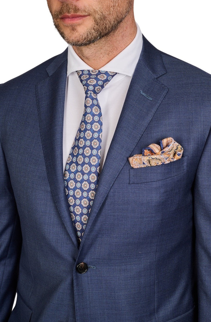 Corneliani kostuum heren blauw 257222-2517087-005