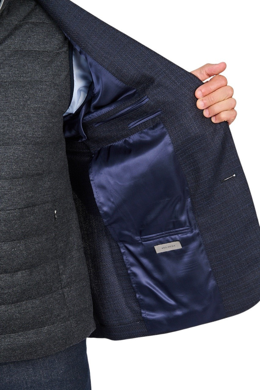 Corneliani vest heren blauw