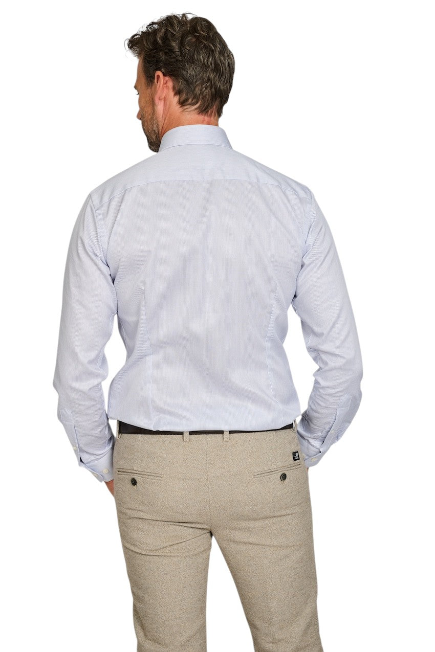 Eton hemd lange mouwen heren blauw contemporary 100014557 27
