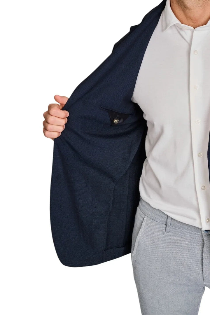 Eton vest heren marine 10001522828