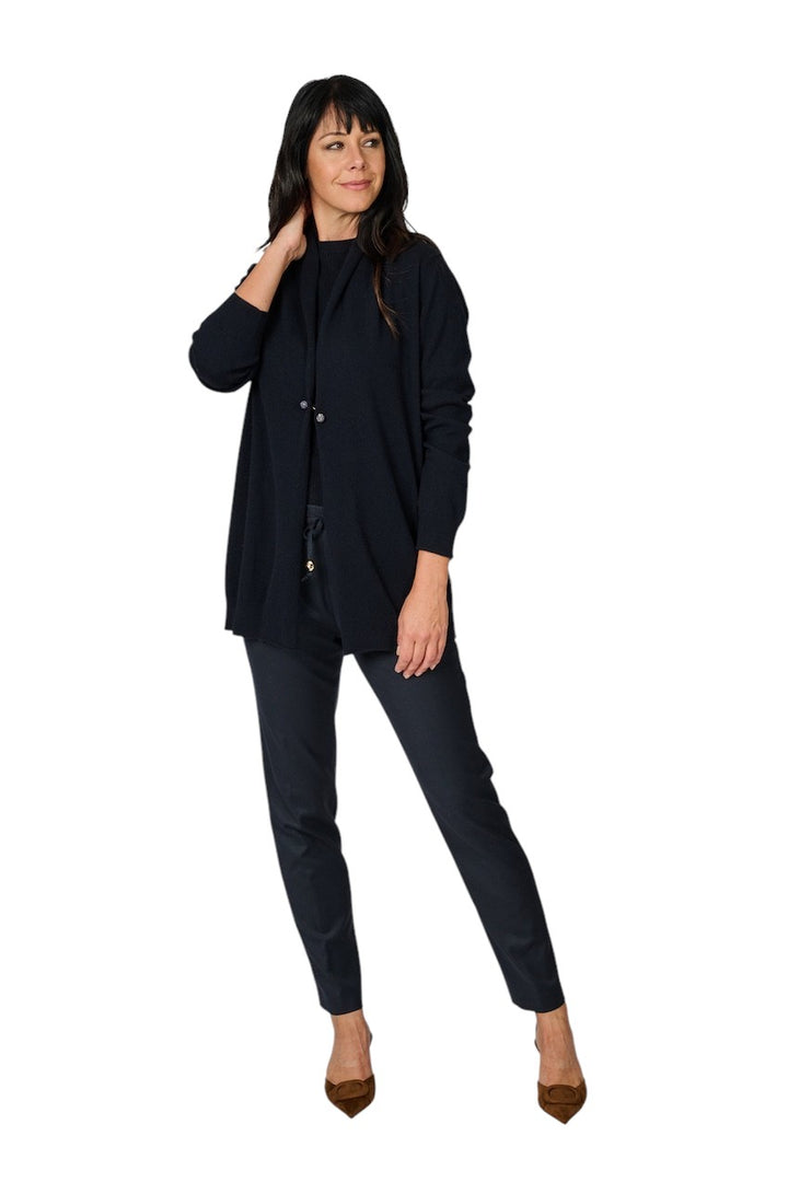 Fabiana Filippi gilet dames blauw