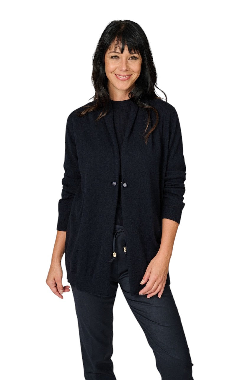 Fabiana Filippi gilet dames blauw
