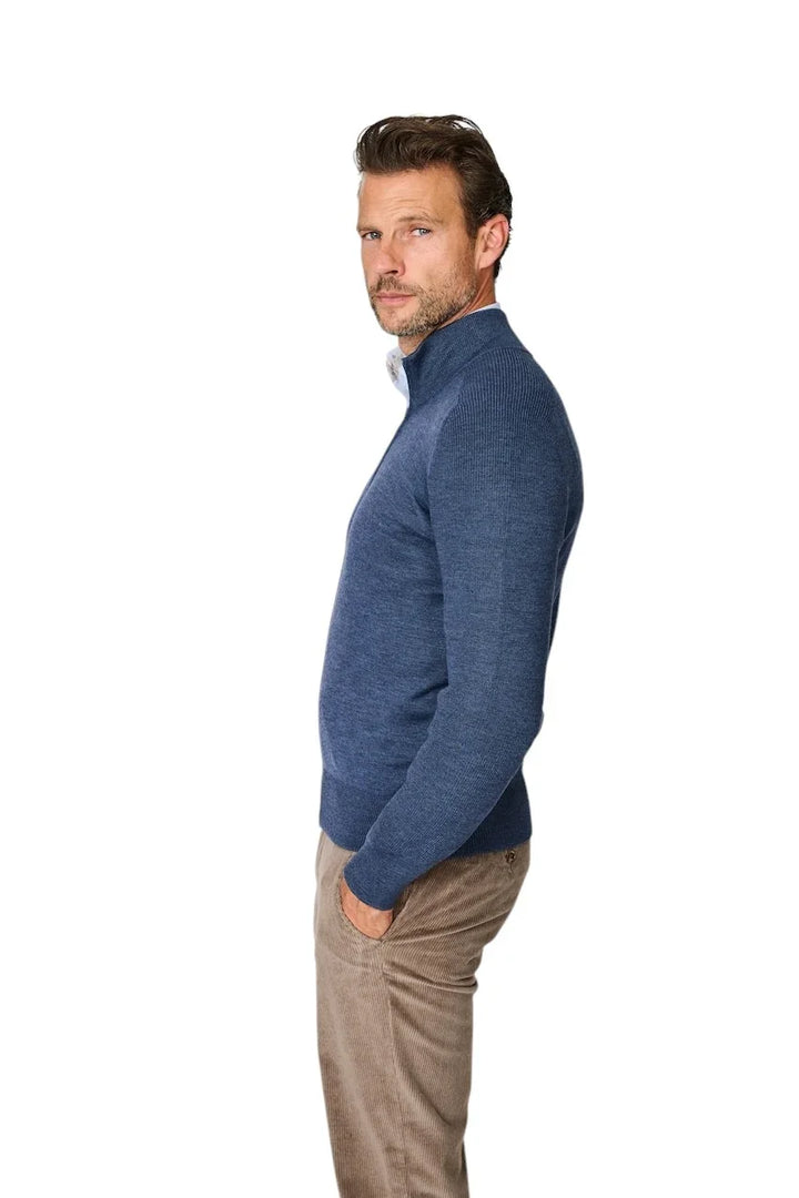 Gran Sasso Men gilet heren blauw