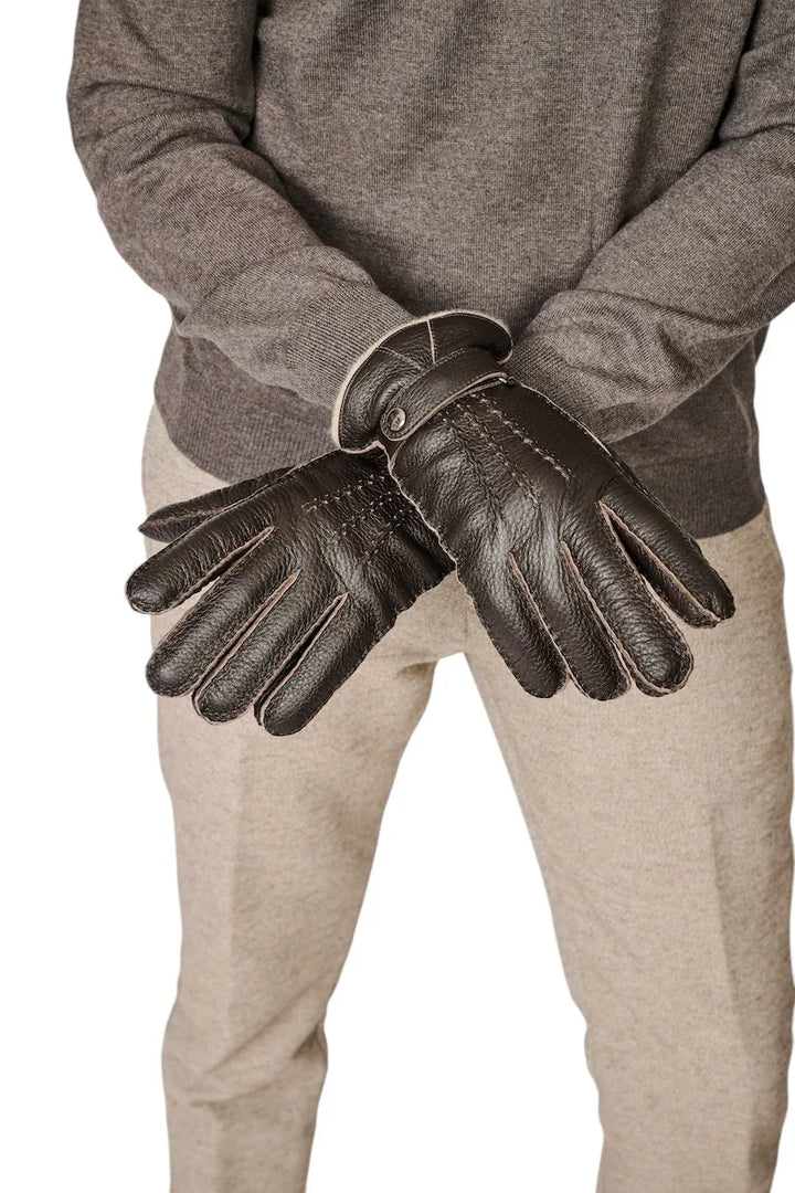 Gran Sasso Men handschoenen heren bruin