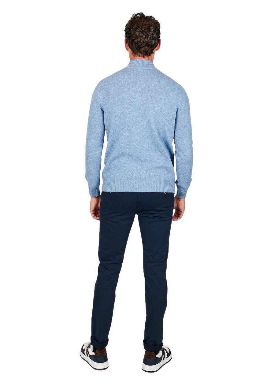 Gran Sasso Men pull trui heren licht blauw