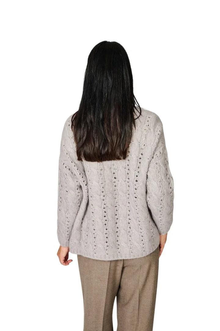 Hemisphere gilet dames greige 262C543SQ-17 9039