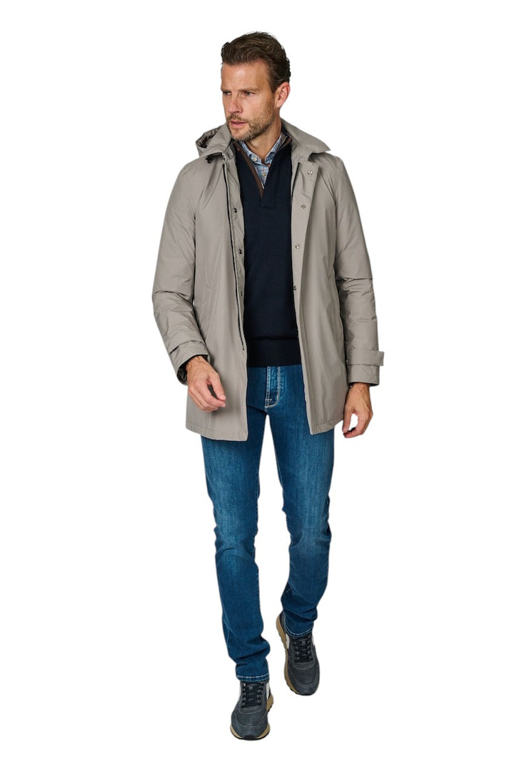 Herno Men parka heren grijs