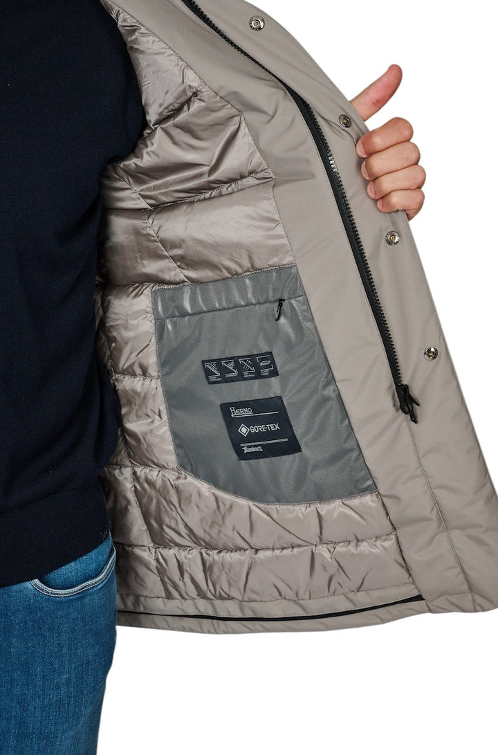 Herno Men parka heren grijs