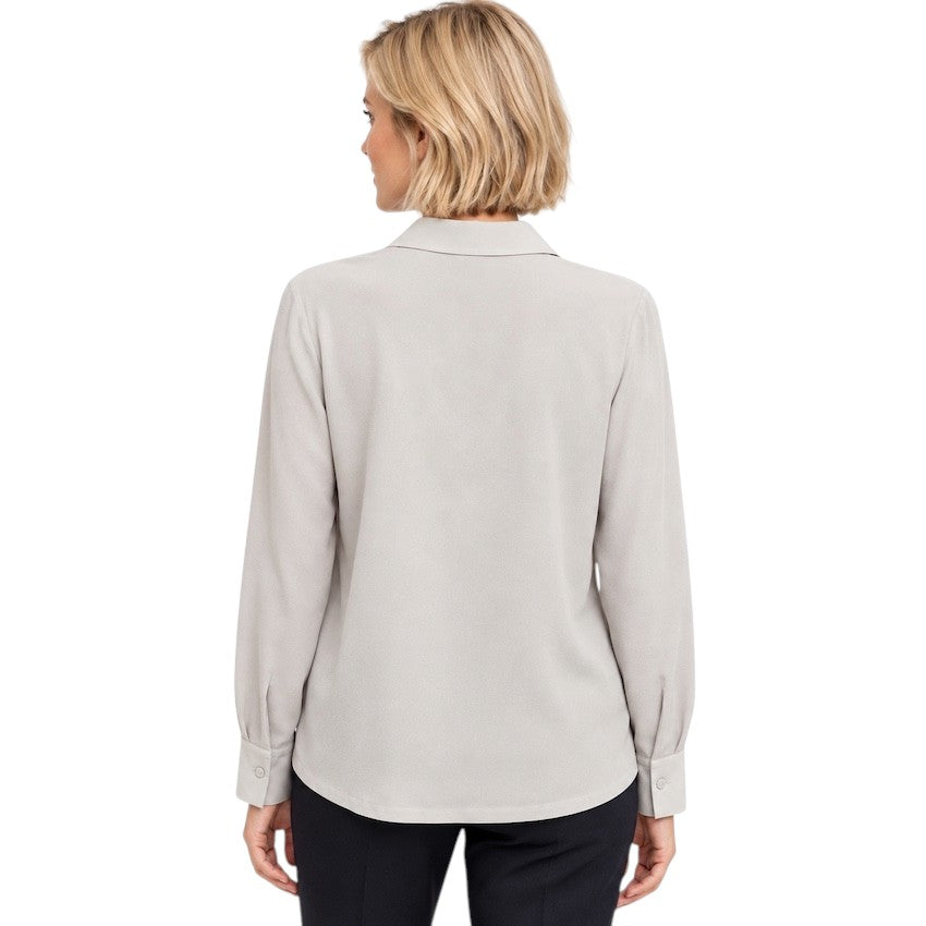 Herzens blouse dames grijs Cosima