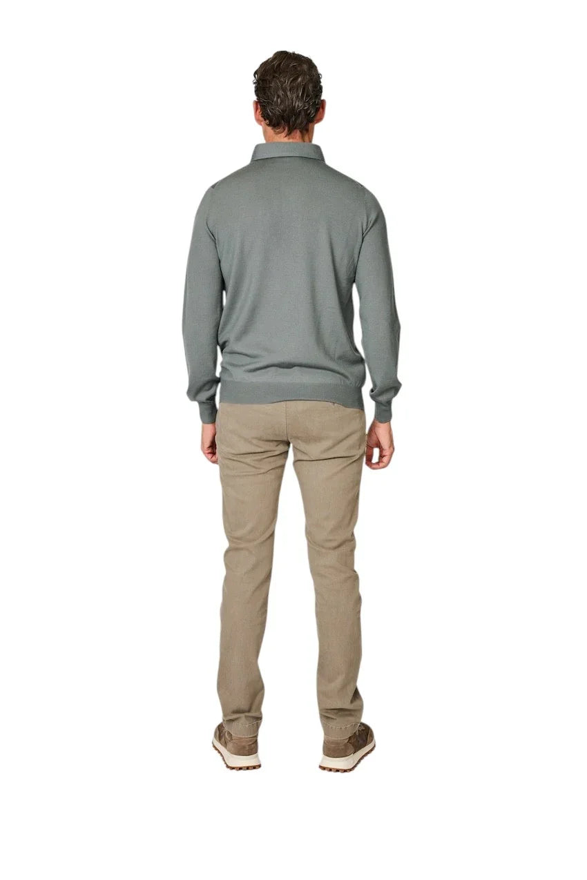 Jacob Cohen Men sportieve broek heren grijs Slim Fit Bobby JUM-P0001 001 S4216 B75