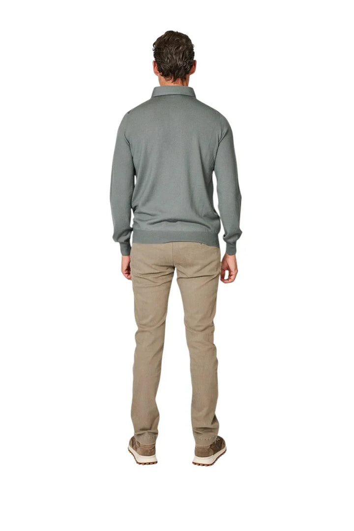 Jacob Cohen Men sportieve broek heren grijs Slim Fit Bobby JUM-P0001 001 S4216 B75