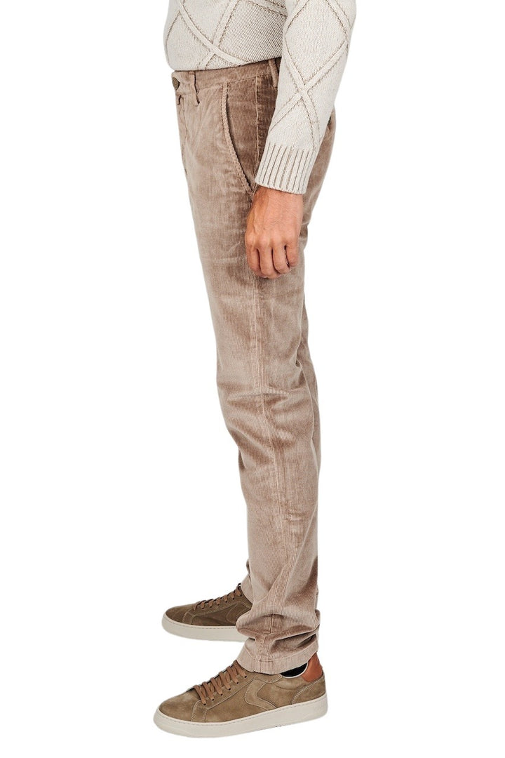 Jacob Cohen Men sportieve broek heren taupe