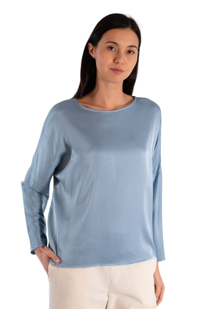 Jeff blouse dames blauw