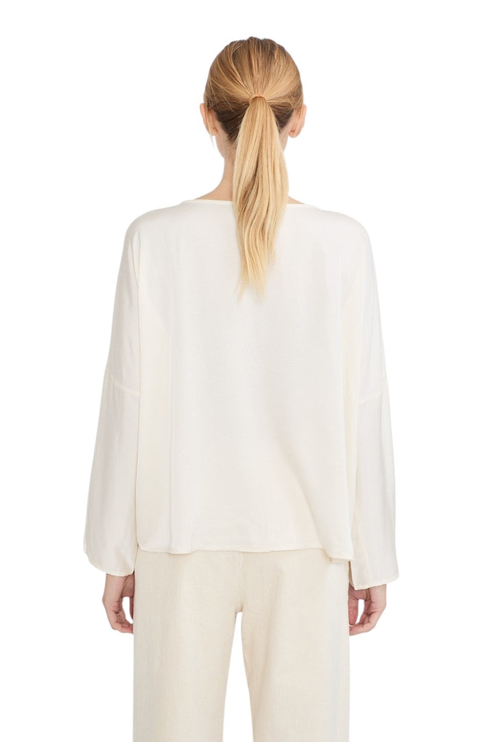 Jeff blouse lange mouwen dames ecru ROSIE 10