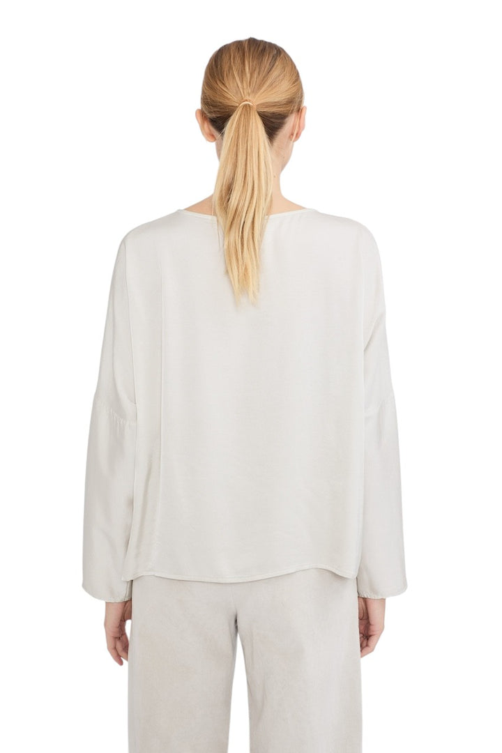 Jeff blouse lange mouwen dames grijs ROSIE 11