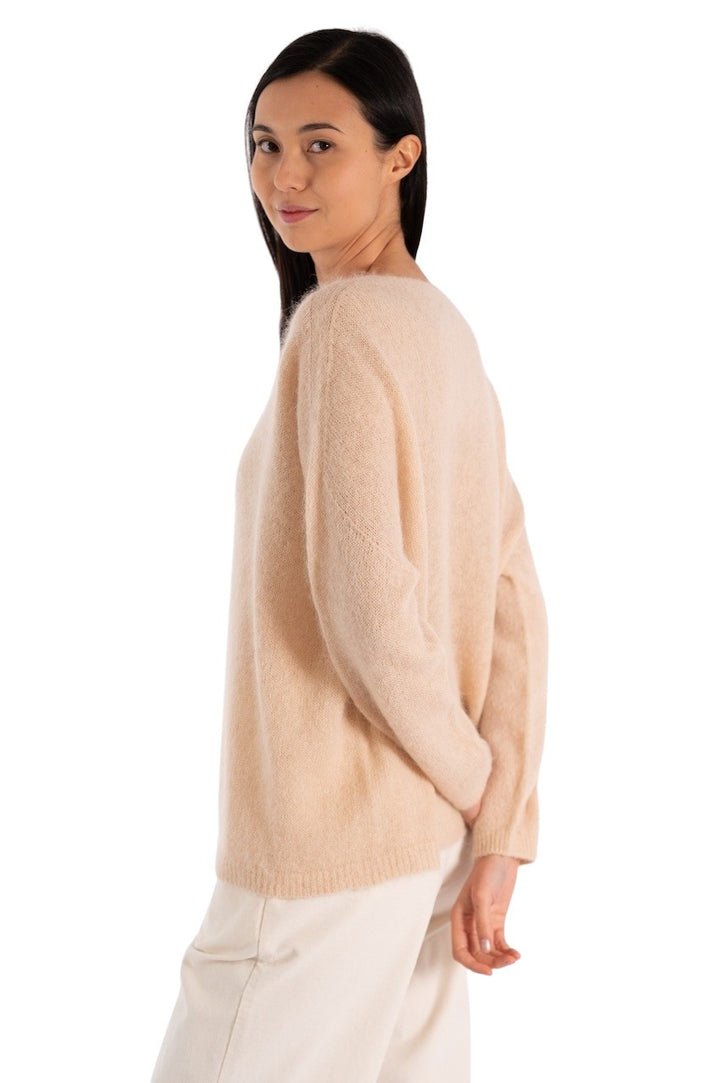 Jeff pull trui dames beige