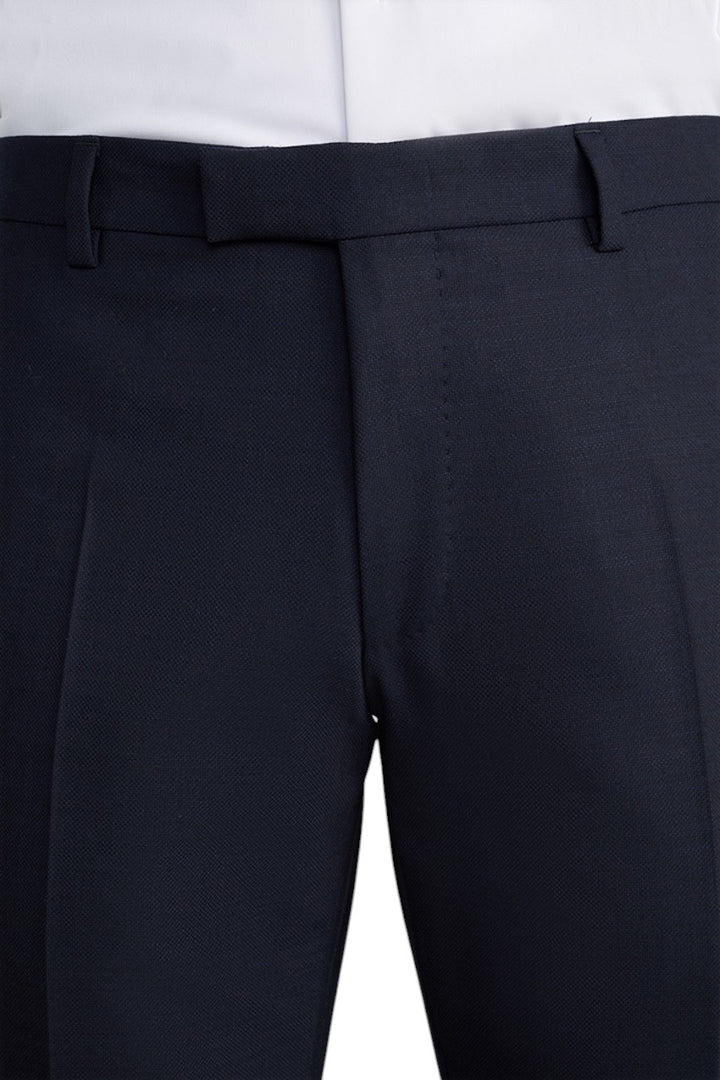 Joop geklede heren broek donker blauw Blayr