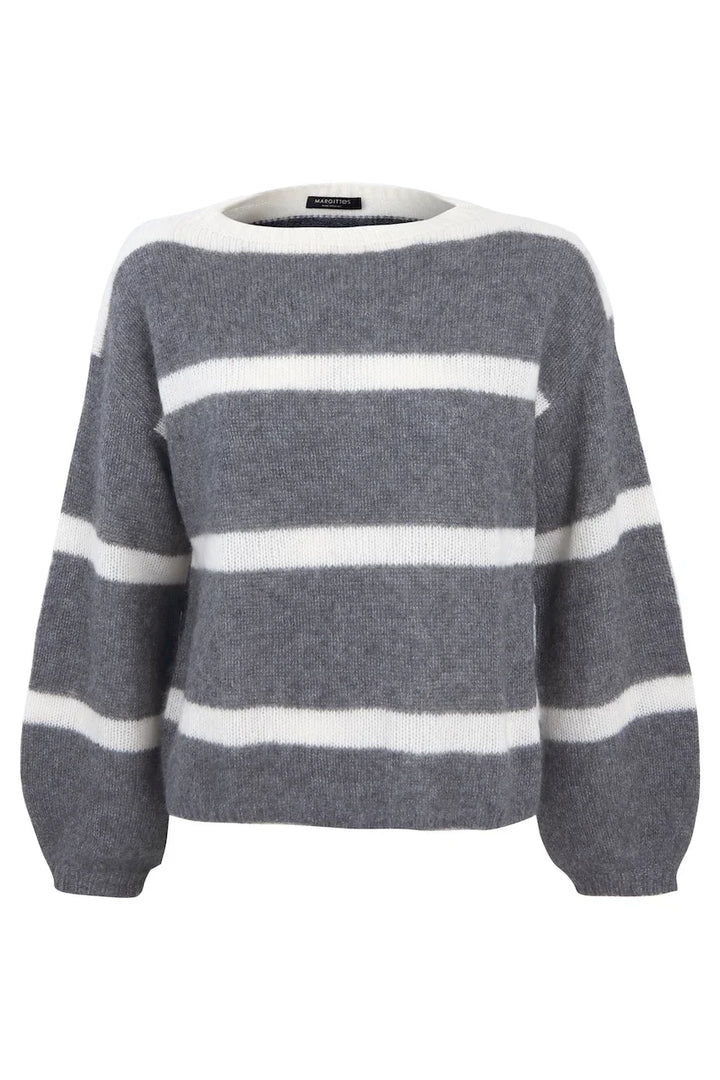Margittes pull trui dames grijs