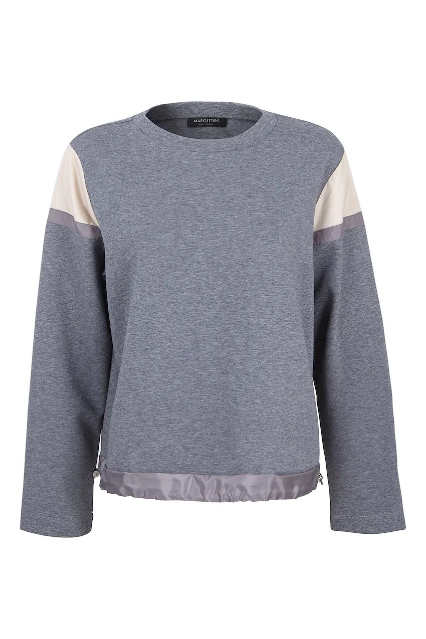 Margittes sweater dames grijs