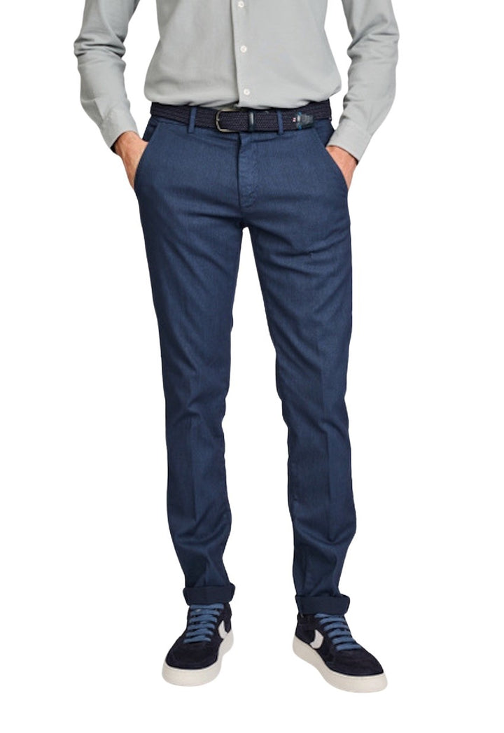 Mason'S Men sportieve broek heren blauw Torino 9PN2R4973CBE543006