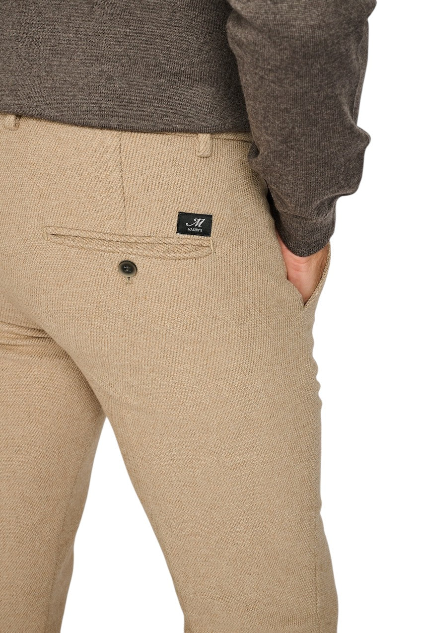 Mason'S Men sportieve broek heren camel Torino Style 9PN2R4970MT666025