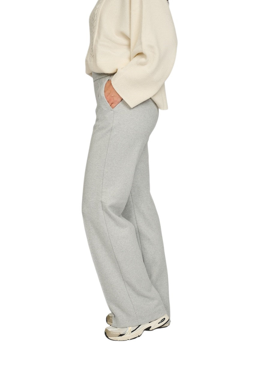 Mason'S Women broek dames grijs Easy Straight 4PNT4E550ABJERT217017