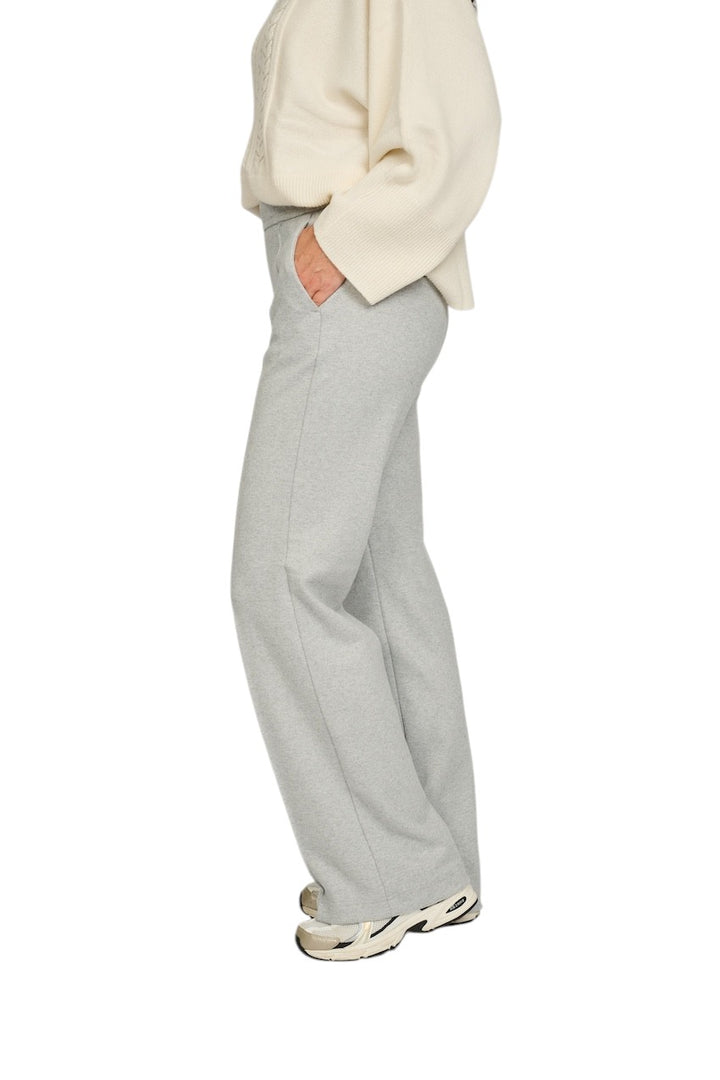 Mason'S Women broek dames grijs Easy Straight 4PNT4E550ABJERT217017