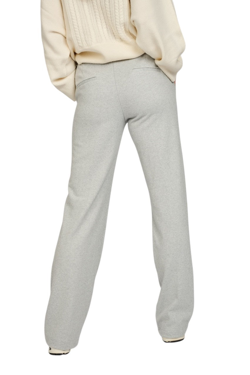 Mason'S Women broek dames grijs Easy Straight 4PNT4E550ABJERT217017