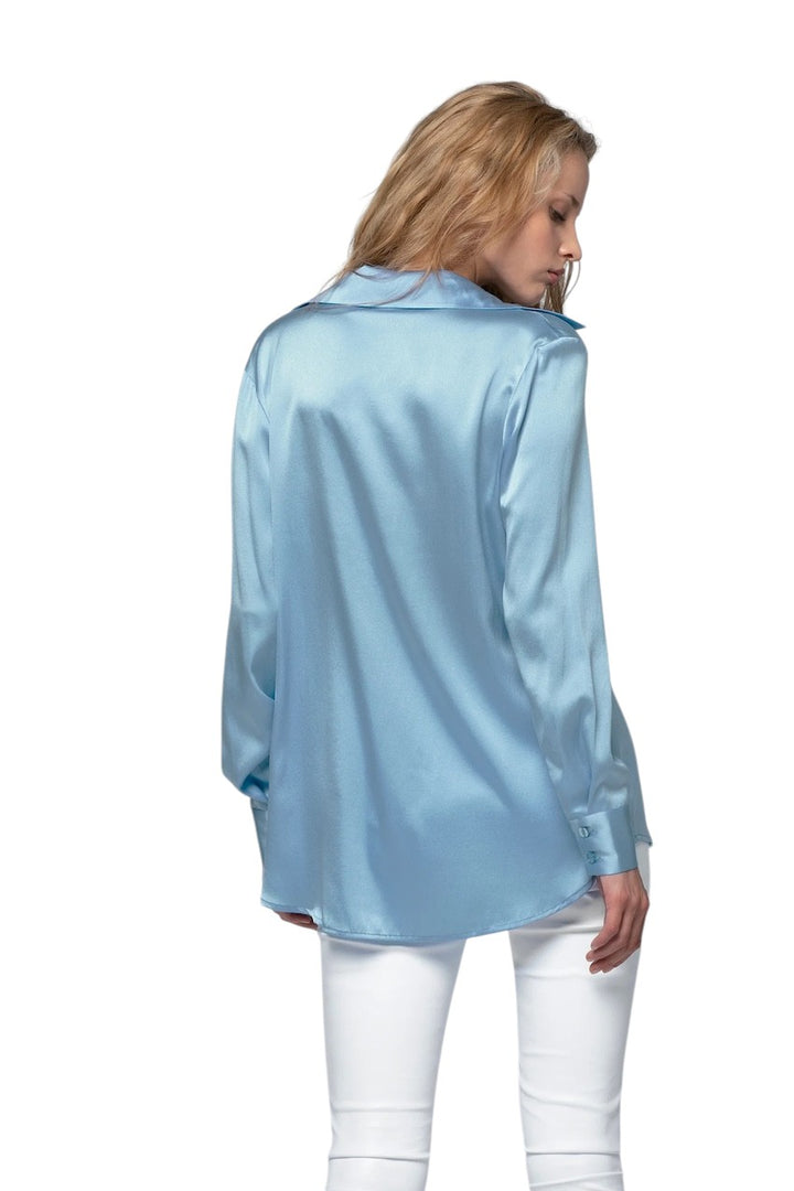 Max&Moi blouse dames blauw Levy H23LEVY 05