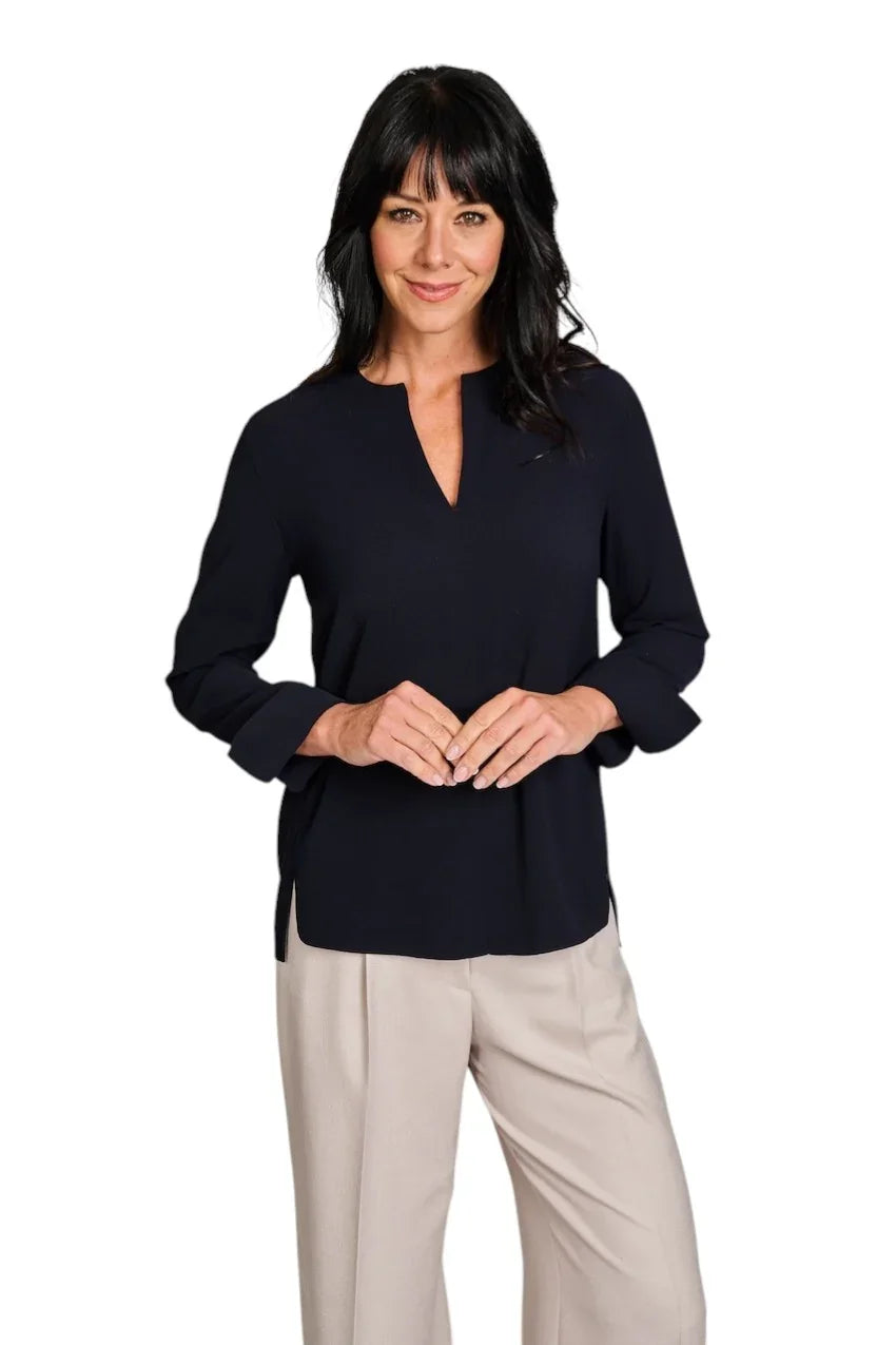 Natan Collection blouse dames marine ENORA-N6NJ03-140