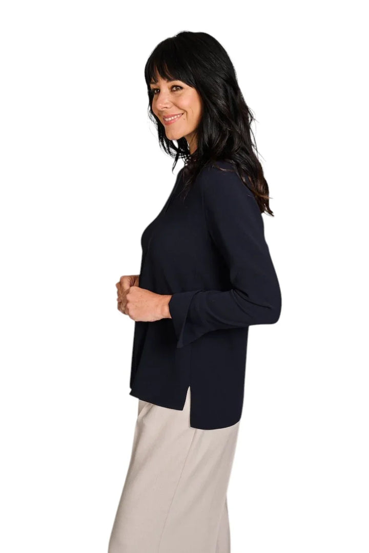 Natan Collection blouse dames marine ENORA-N6NJ03-140