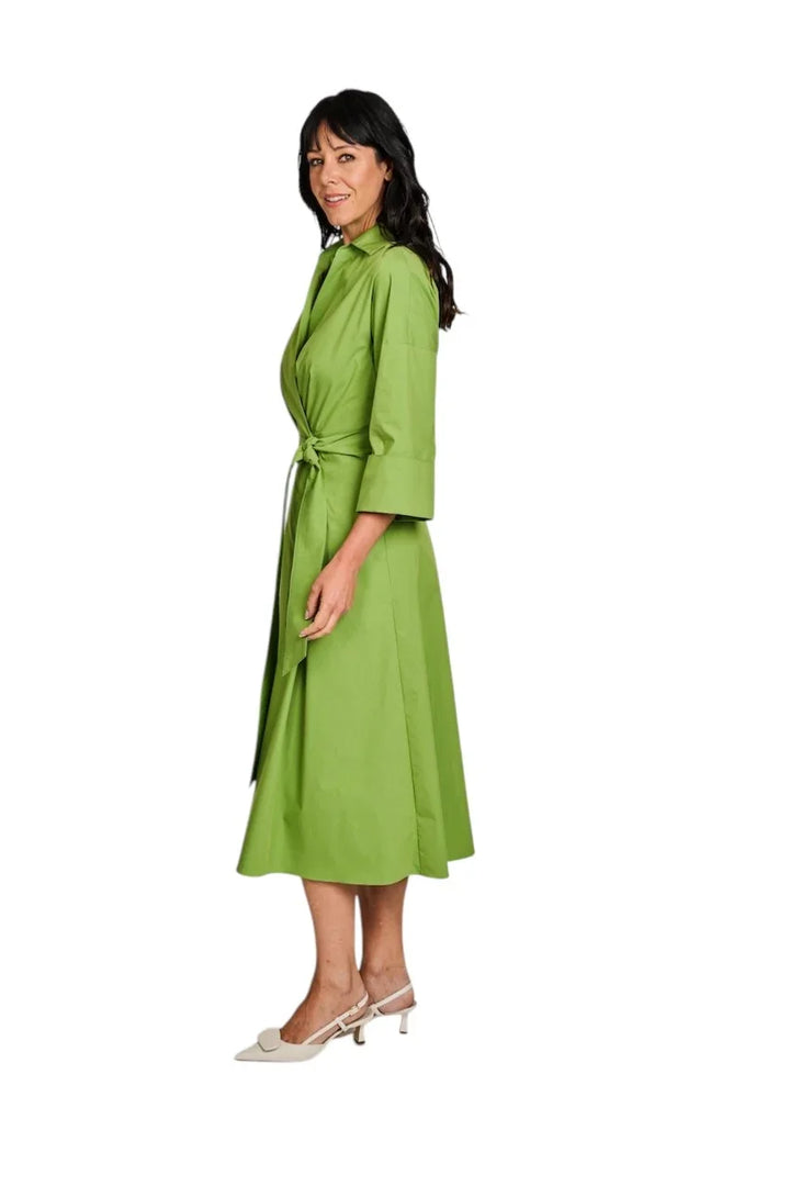 Natan Collection kleedje dames groen EFLOU-J5ZN01-219