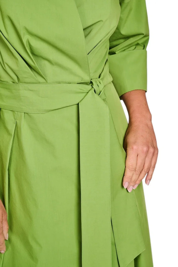 Natan Collection kleedje dames groen EFLOU-J5ZN01-219