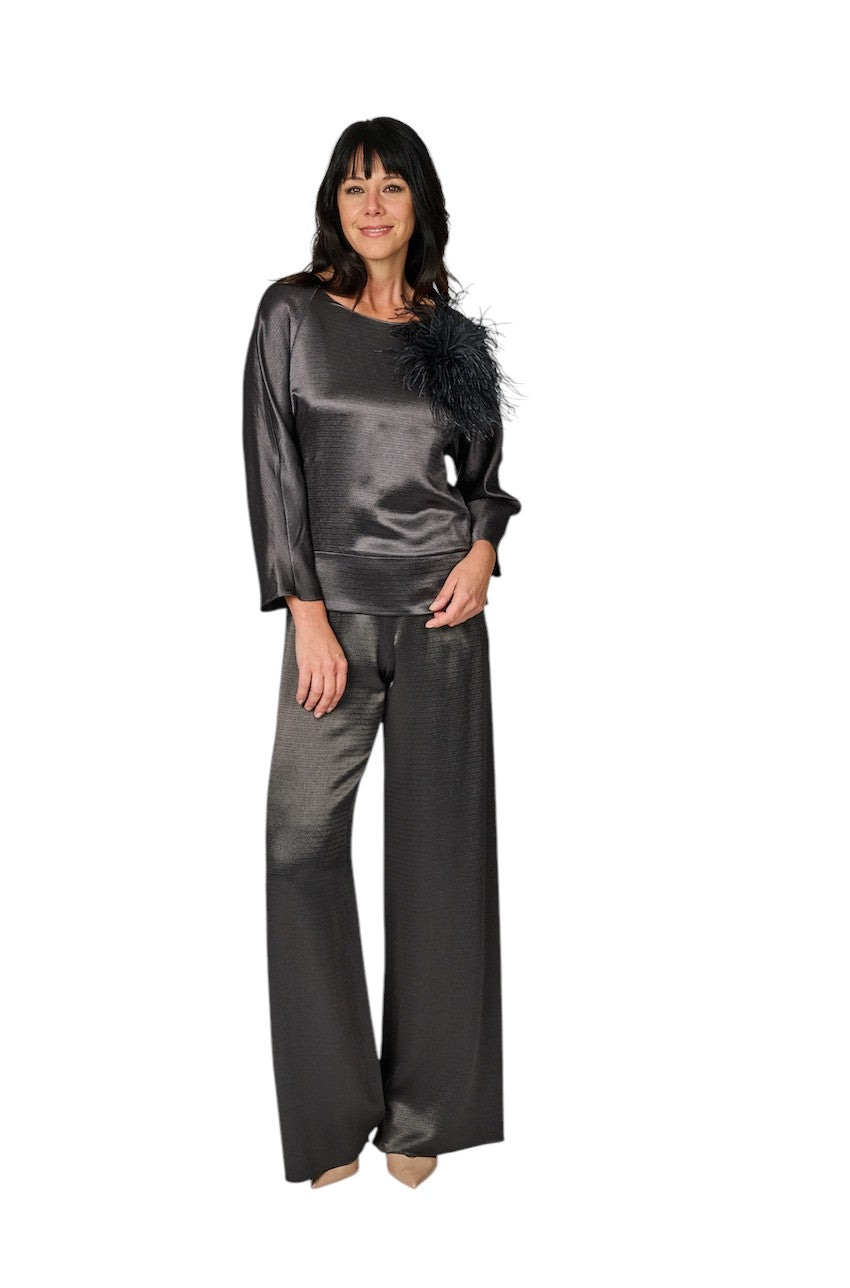 Natan Collection topje dames anthraciet DOWY-NQFAT01 178