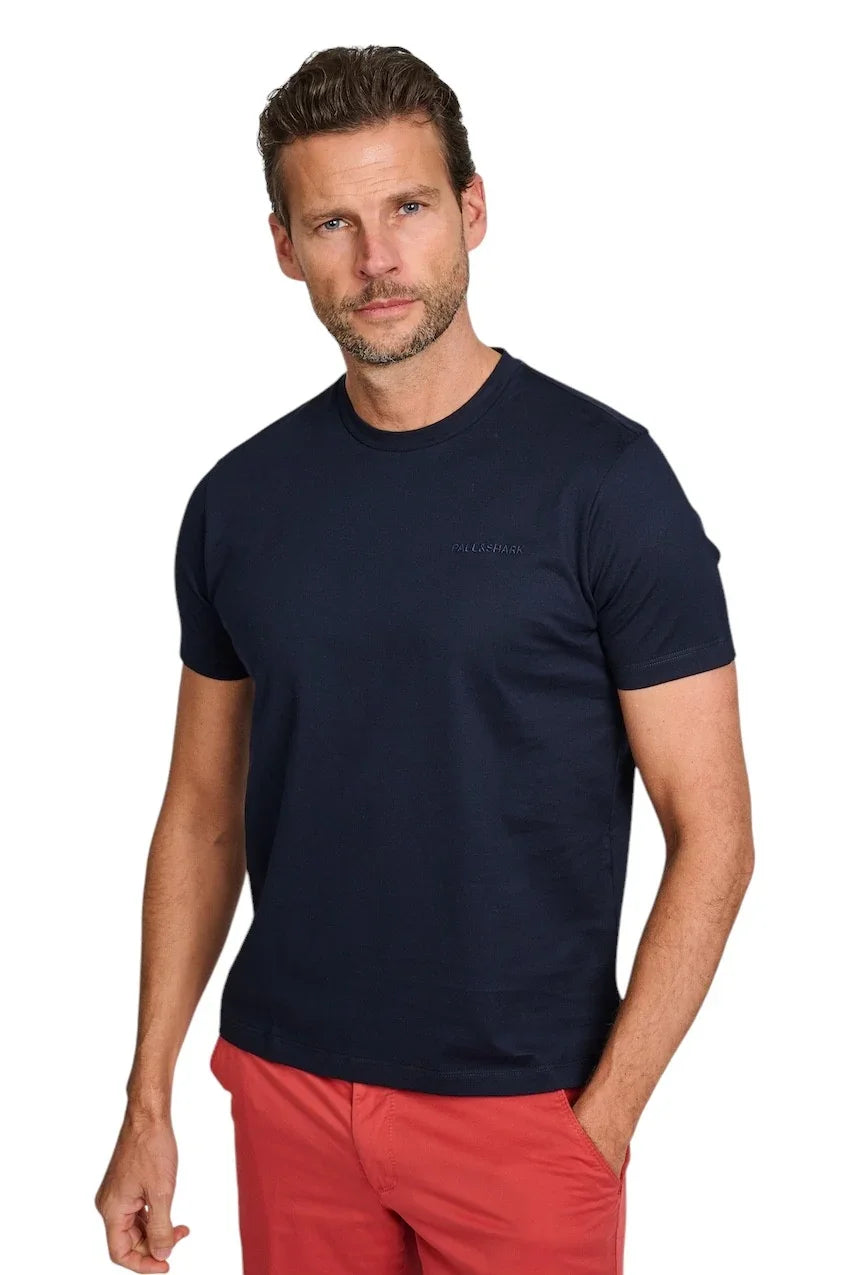 Paul & Shark t-shirt heren marine 26411014 013