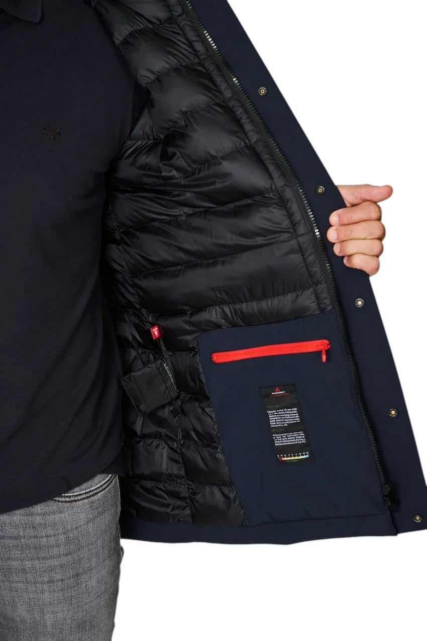 Peuterey parka heren marine Peebles