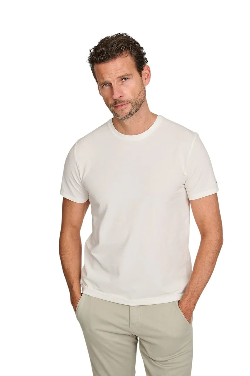 Peuterey t-shirt korte mouwen heren wit PEU5470 99012182 730